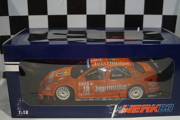 Werk83 alfa romeo 155 dtm #19 bartels jagermeister 1:18 diecast w1801002