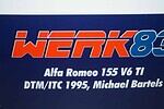 Werk83 alfa romeo 155 dtm #19 bartels jagermeister 1:18 diecast w1801002