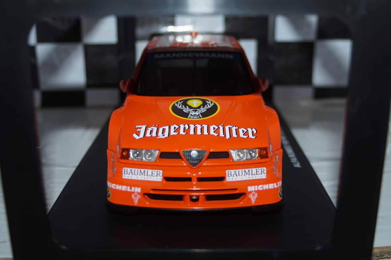 Werk83 alfa romeo 155 dtm #19 bartels jagermeister 1:18 diecast w1801002