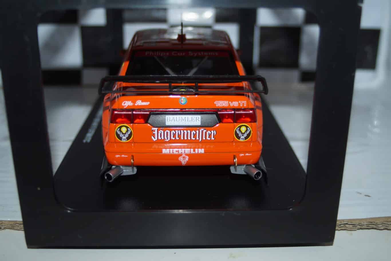 Werk83 alfa romeo 155 dtm #19 bartels jagermeister 1:18 diecast w1801002