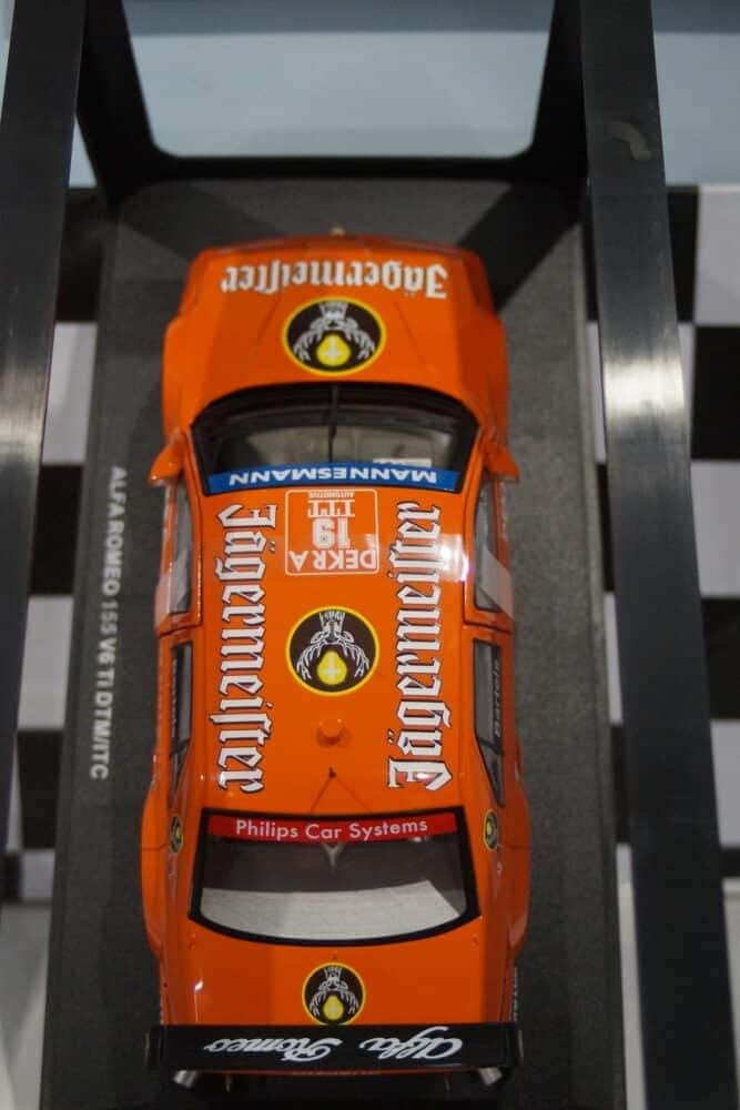 Werk83 alfa romeo 155 dtm #19 bartels jagermeister 1:18 diecast w1801002