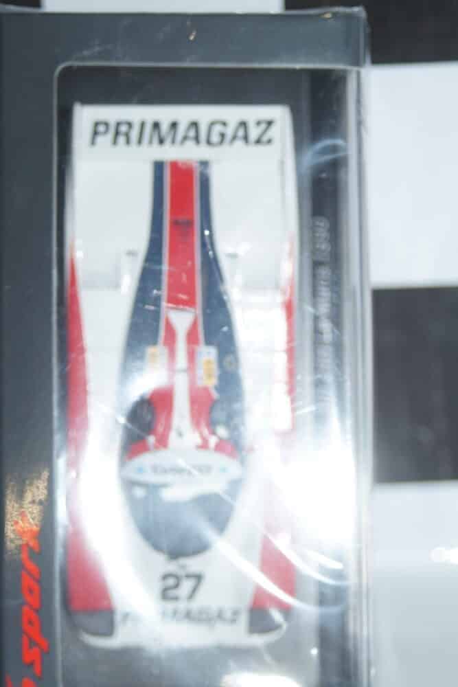 Spark porsche 962 c 9th 24h le mans 1990 p.yver 1:43 resin s9879