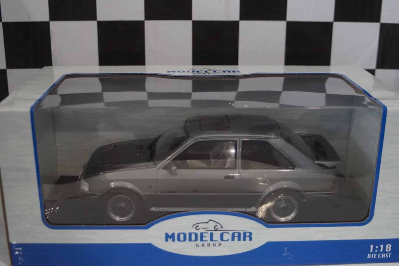 Model car group ford escort rs turbo s2 grey mcg18272