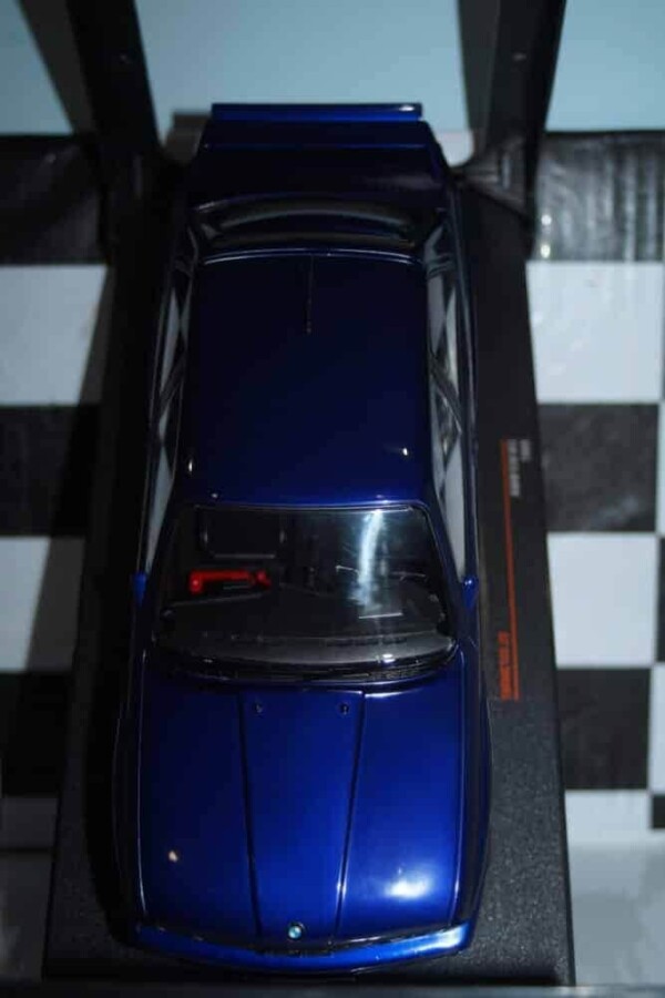Ixo bmw e30 m3 1989 metallic dark blue 1:18 18cmc122.22