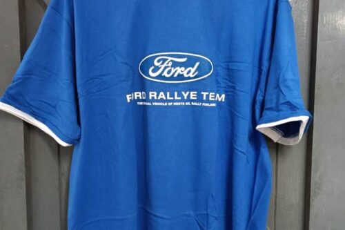 Sols ford rallye team finland 2007 t shirt blue - large