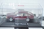 Schuco opel monza a in dark red 1:43 ref 02952