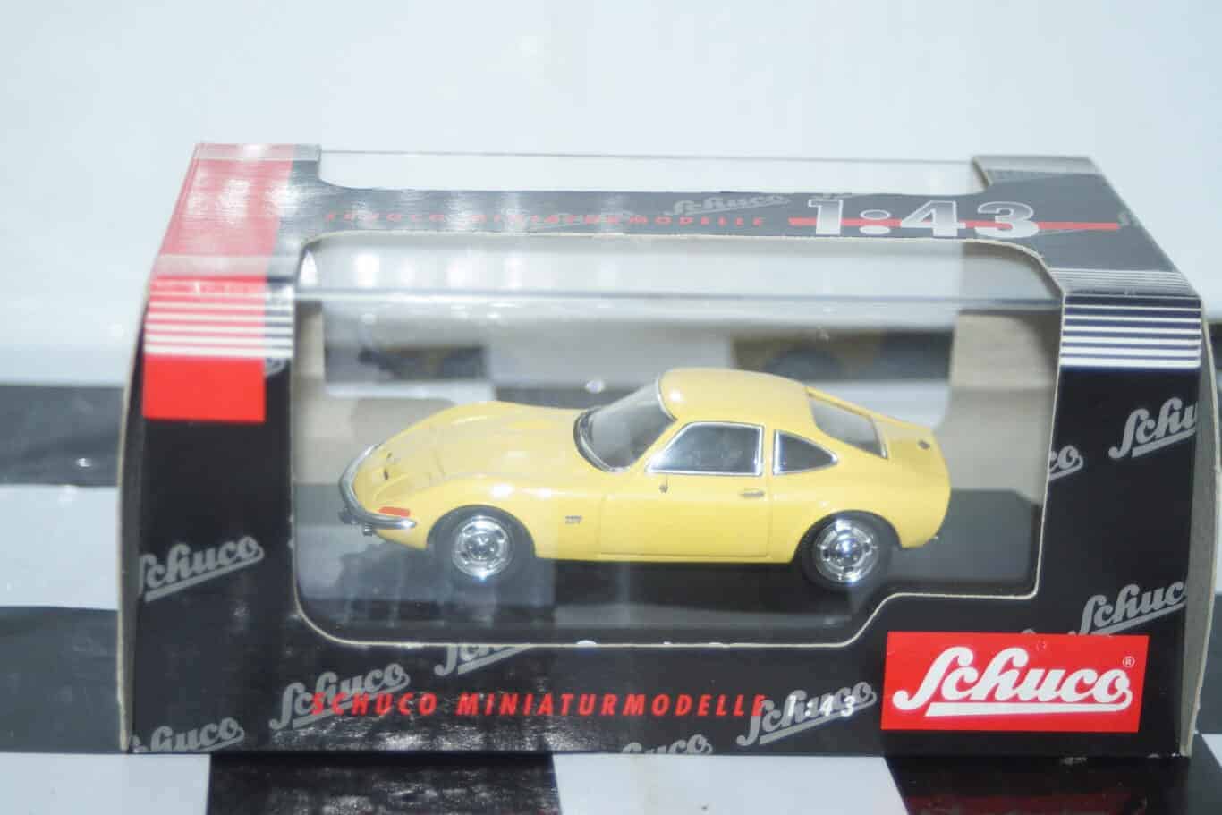 Schuco opel gt black 1:43,ref  02312