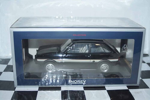 Norev ford fiesta xr2 1981 black 1:18 scale 182743