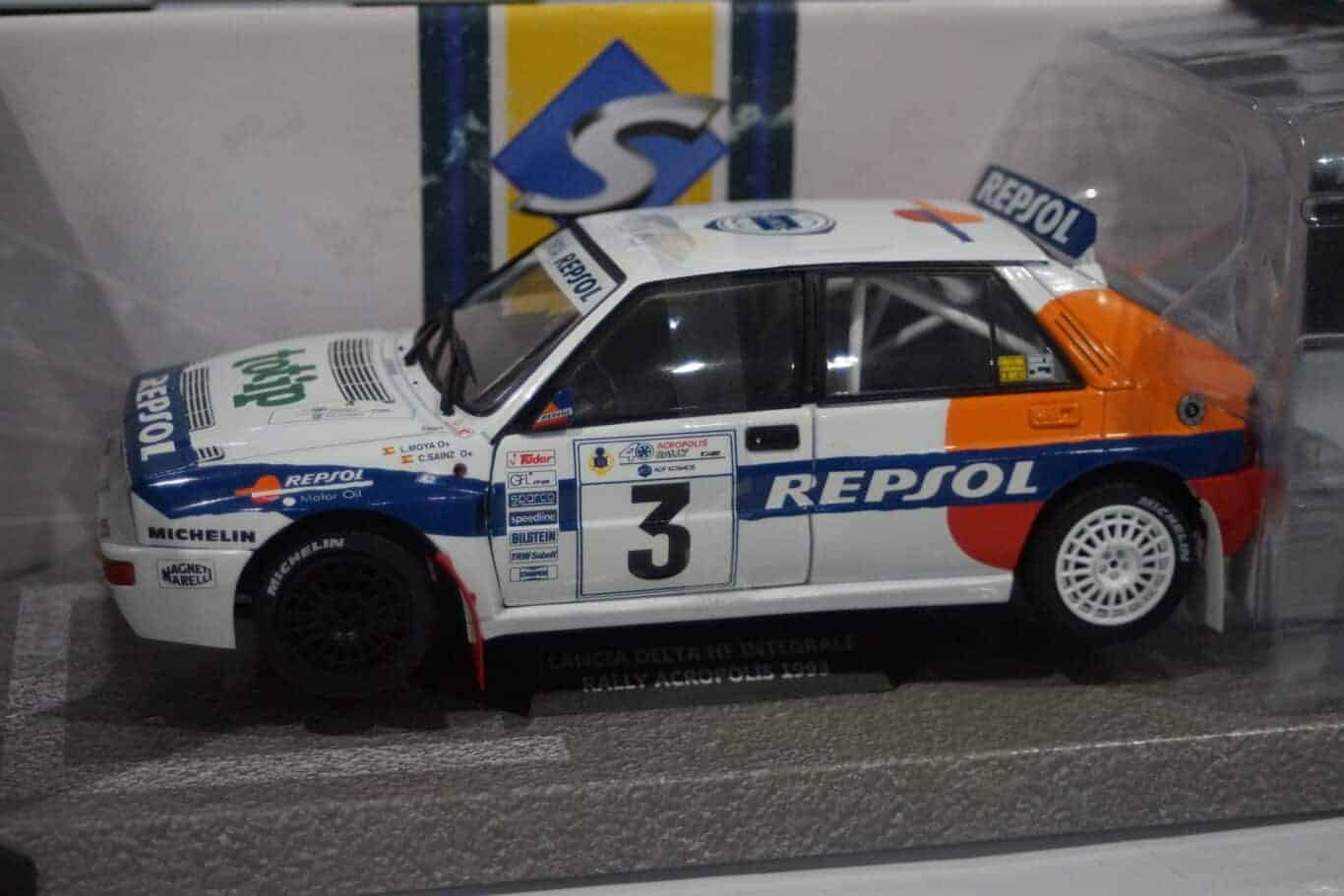 Solido lancia delta hf integrale monte carlo 93  1:18 diecast s1807806