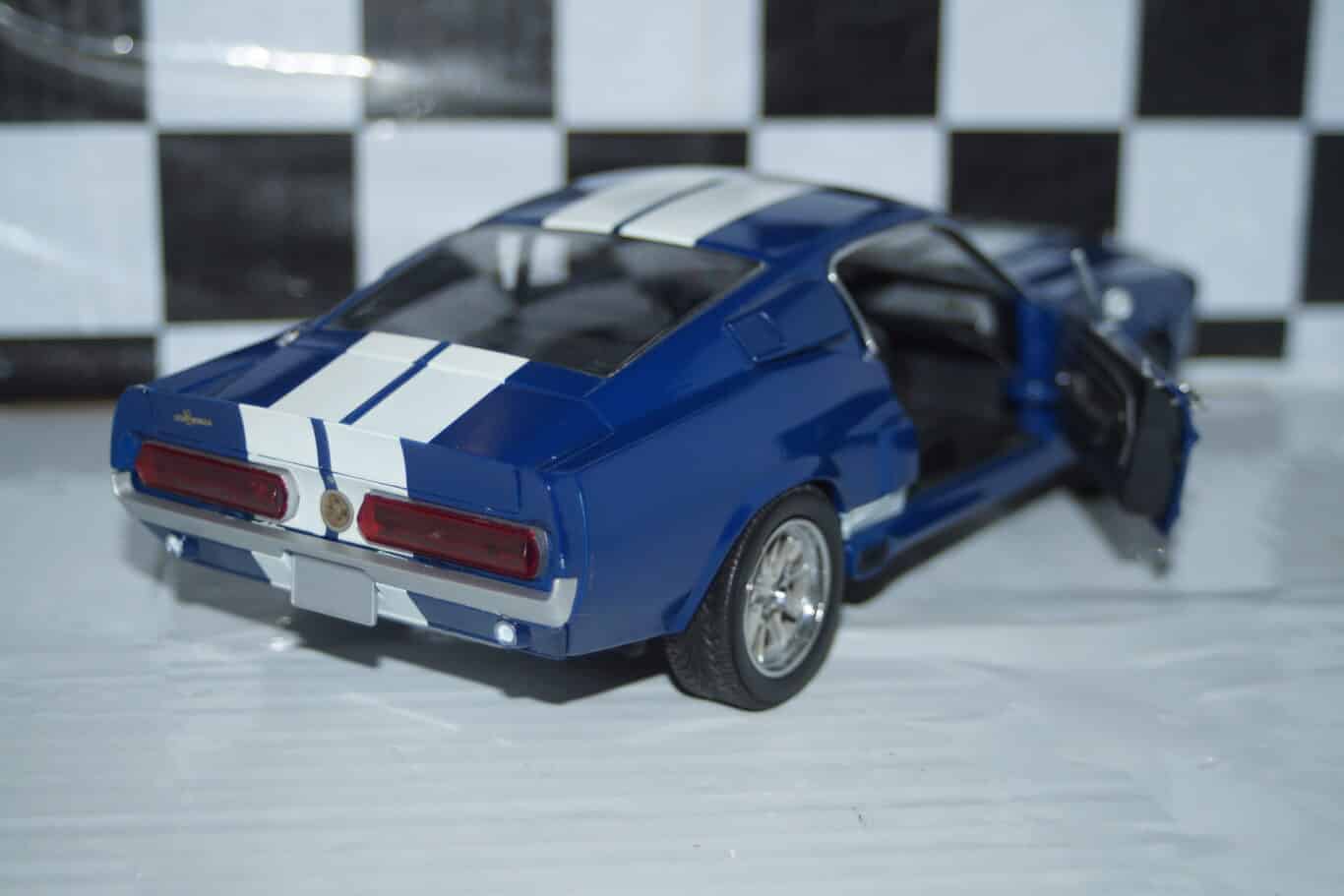 Greenlight 1967 shelby gt-500 blue, ref 12953 1:18