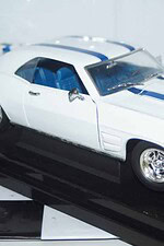 Road signature 1969 pontiac firebird trans am ref 92368 1:18th