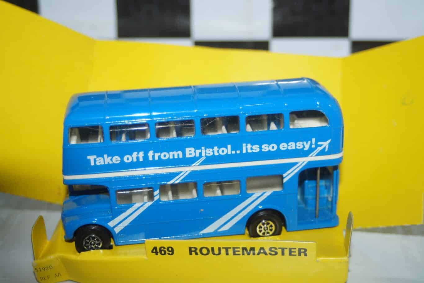 Corgi london routemaster bus "take off from bristol" livery 1:36th 469