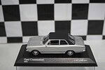 Minichamps opel commodore silver 1970 1:43 scale 430 046162