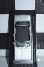 Minichamps opel commodore silver 1970 1:43 scale 430 046162