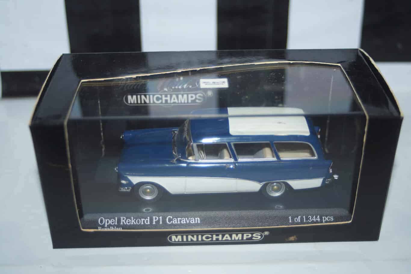 Minichamps opel / vauxhall rekord p1 caravan 1958-60 430 043217