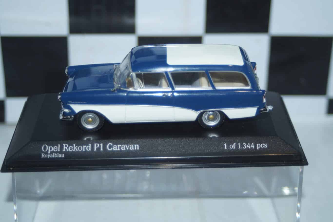 Minichamps opel / vauxhall rekord p1 caravan 1958-60 430 043217