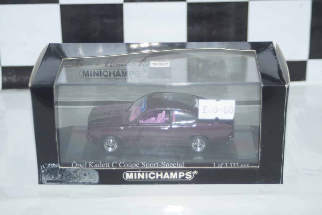 Minichamps opel kadett c coupe sport special 430 045625