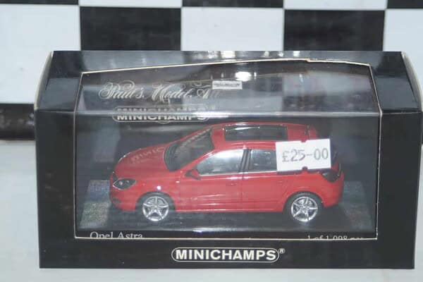 Minichamps opel astra gtc silver 1#91631731799105 in 1/43rd