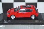 Minichamps opel astra gtc silver 1#91631731799105 in 1/43rd