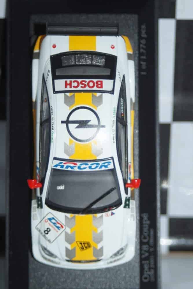 Minichamps opel v8 coupe y.olivier 400 014808