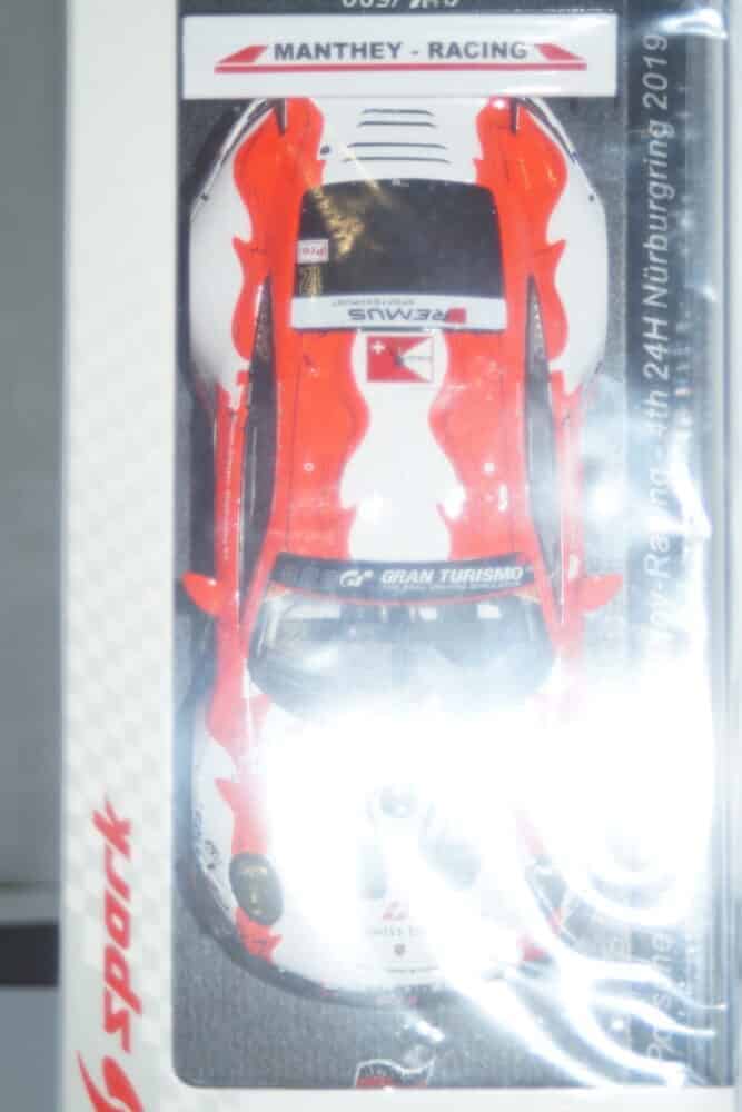 Spark porsche 911gt3 r -24hr nurburgring 2019 1:43 resin sg524 ltd 500