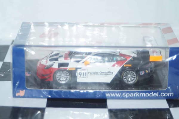 Spark porsche 911gt3 r -24hr 4th california 2018 1:43 us064 ltd 300