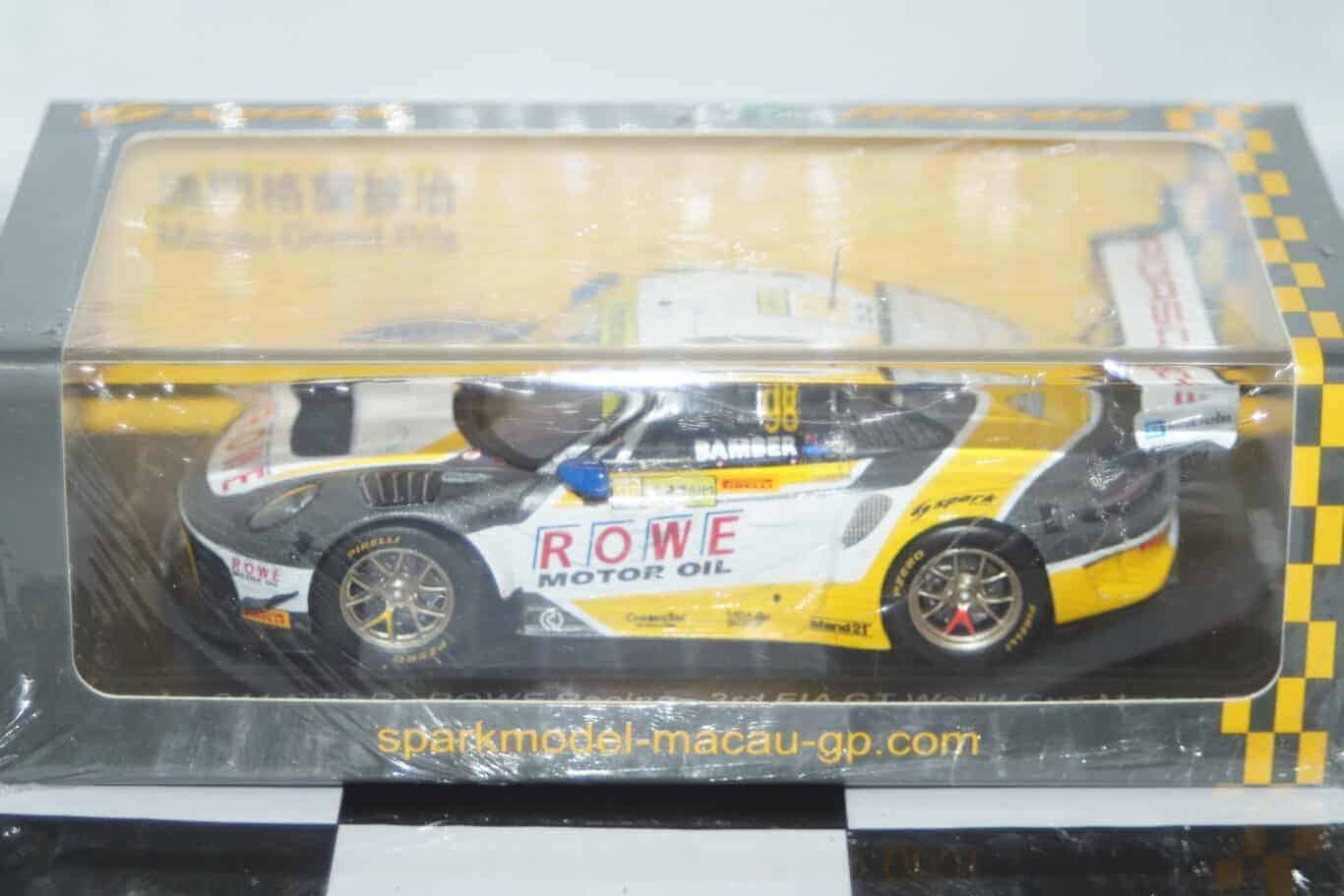 Spark porsche 911gt3 r macau 2019 1:43 ref sa211 ltd 500