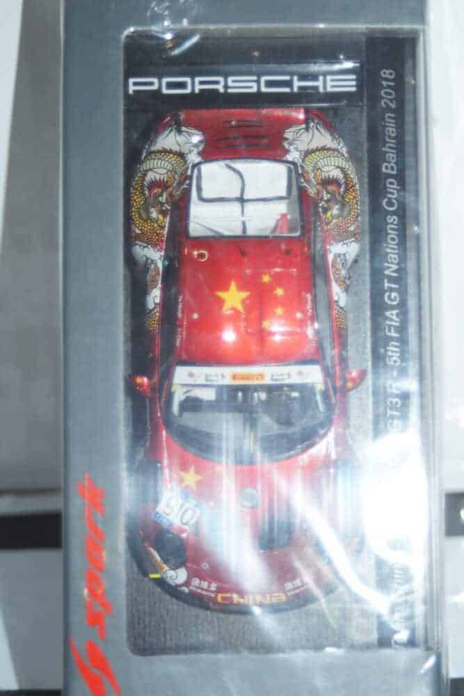 Spark porsche 911gt3 r  bahrain 2018 1:43 ref s6301