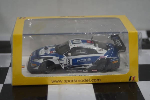 Spark nissan gt-r nismo gt3-kcmg-fia gt world cup macau 2018 sa172 1:43