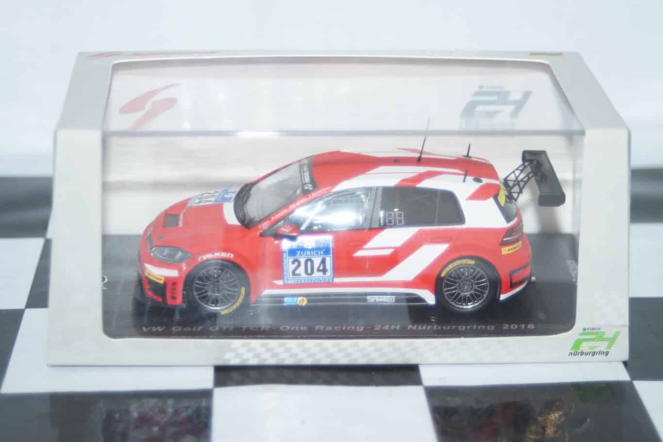 Spark vw golf gti 24h nurburgring 2016 1:43 sg261. 000 of 750 made