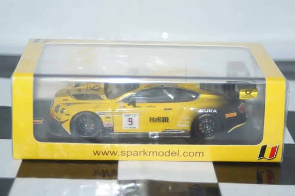 Spark bentley continental 24h nurburgring 2017 1:43 sg311 ltd 300