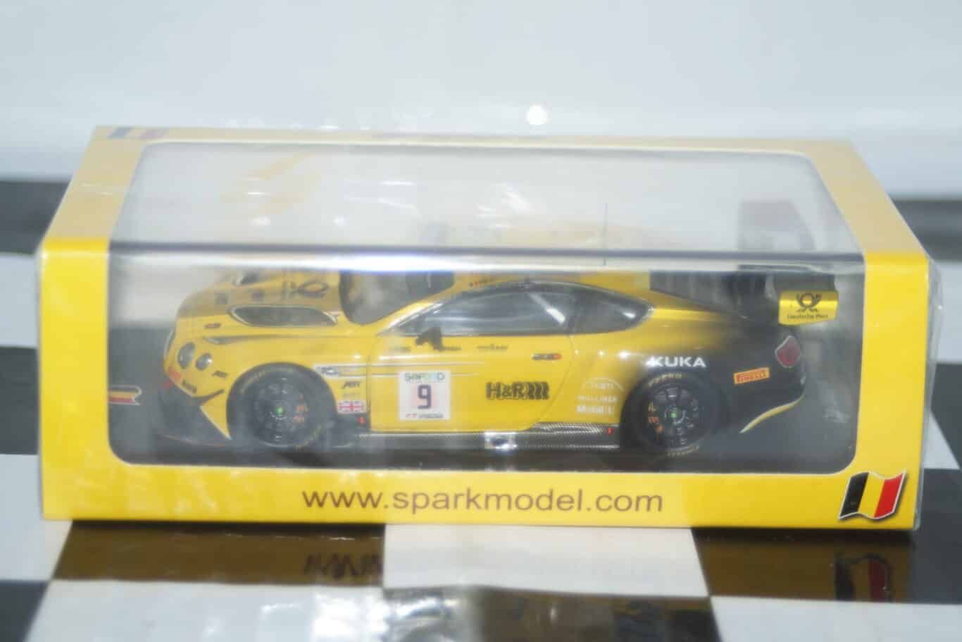 Spark bentley continental 24h nurburgring 2017 1:43 sg311 ltd 300