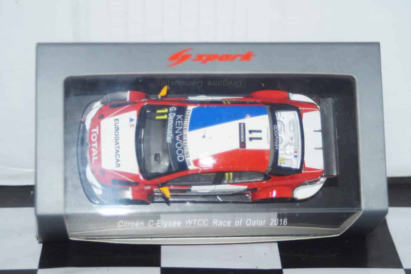 Spark citroen c-elysee wtcc race of qatar 2016 1:43 resin s5099