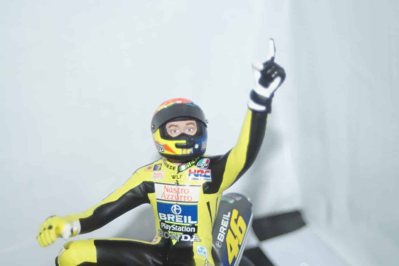 Minichamps honda nsr 500 rossi gp donington 2000 1:12th 122 006196