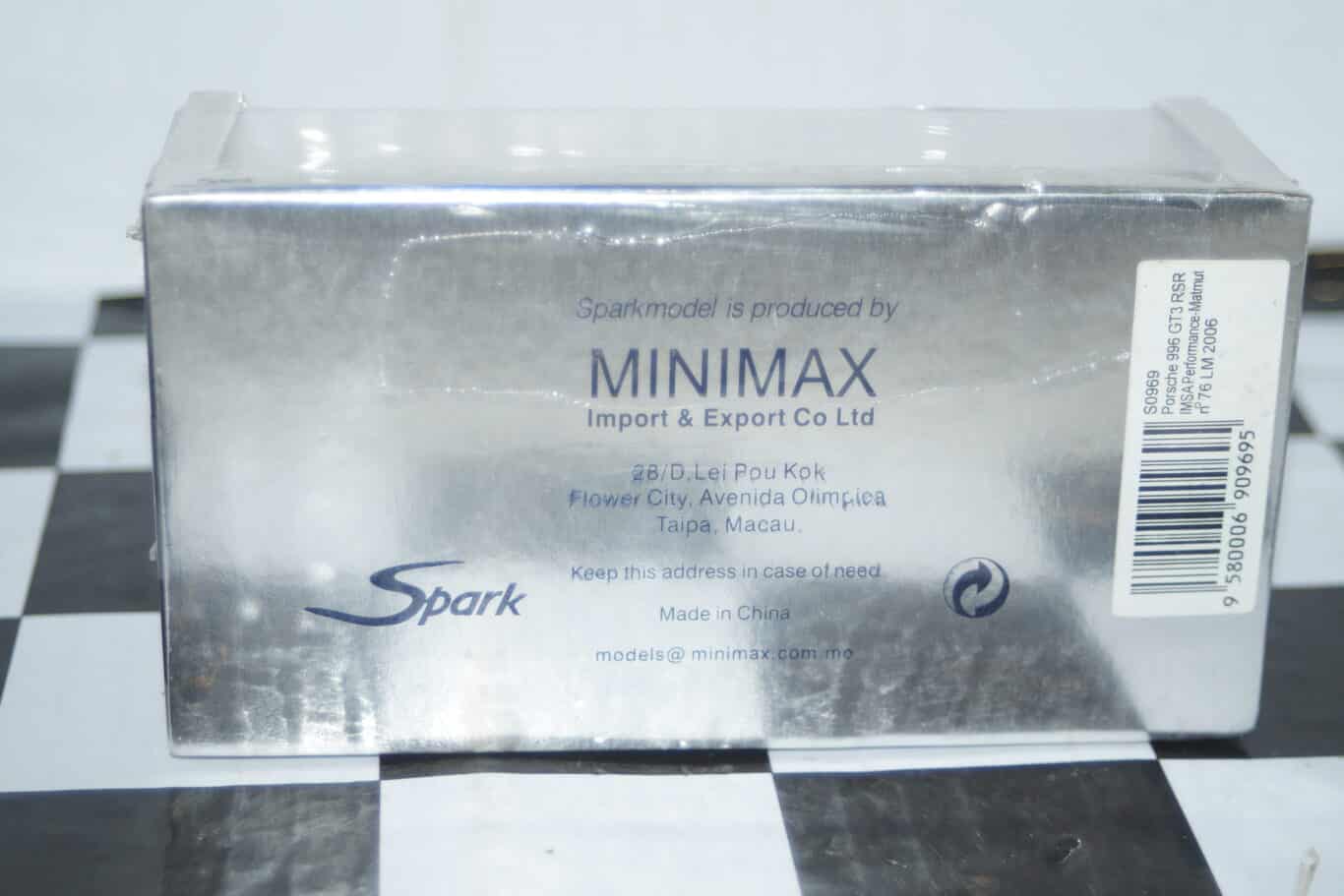 Spark porsche 996 gt3 rsr lm 2006 1:43 ref s0969