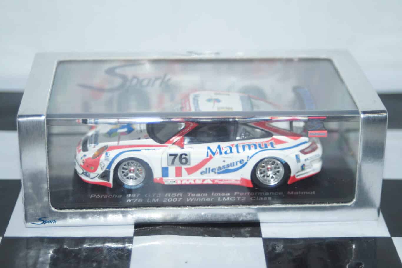 Spark porsche 997 gt3 rsr lm 2007 1:43 ref s1903