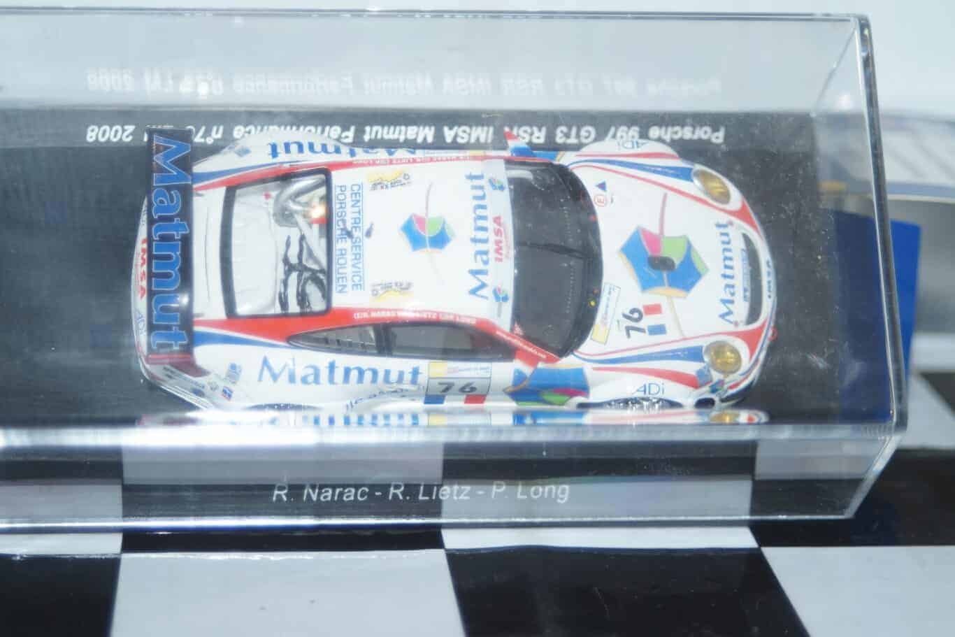 Spark porsche 997 gt3 rsr lm 2008 1:43 ref s1908