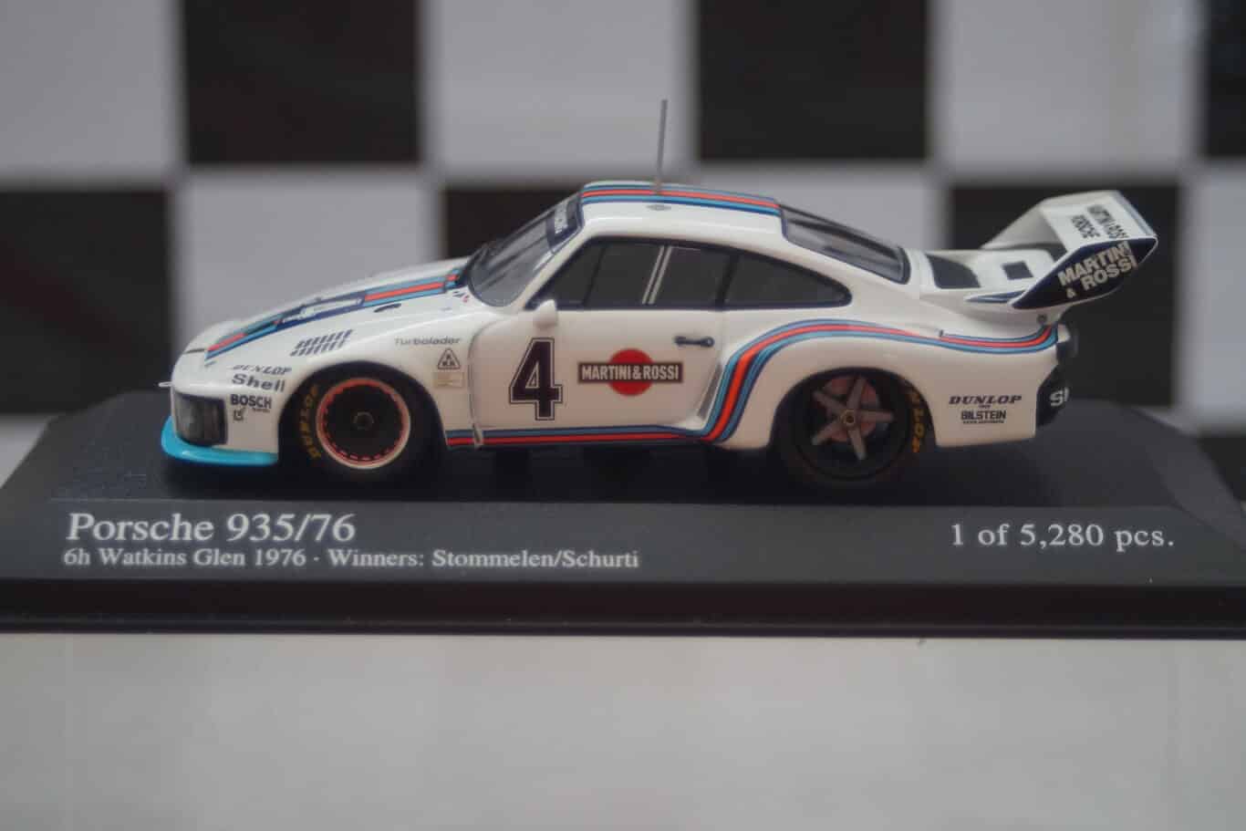 Minichamps porsche 935 watkins glen 1976, 400 766304,1:43