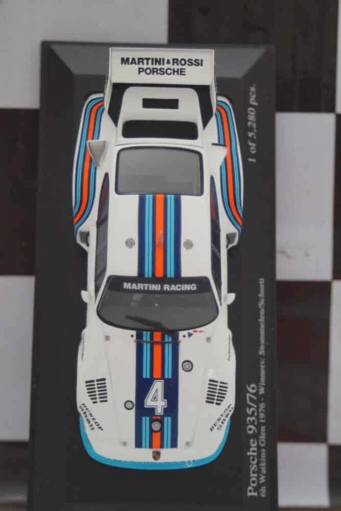 Minichamps porsche 935 watkins glen 1976, 400 766304,1:43