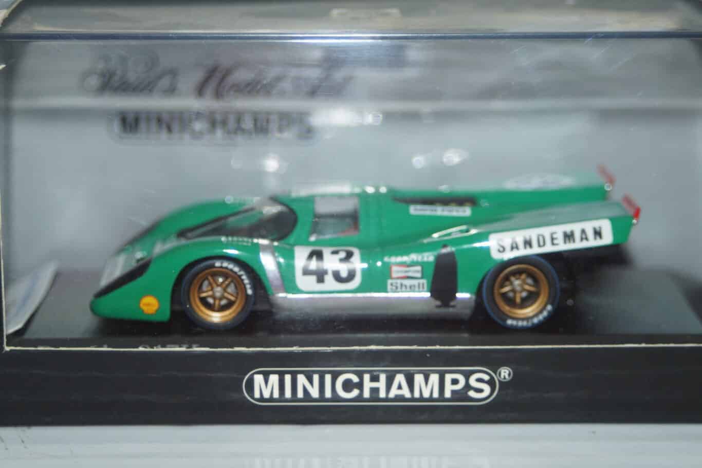 Minichamps porsche 917k 6h watkins glen 1971, 430 716743 ,1:43