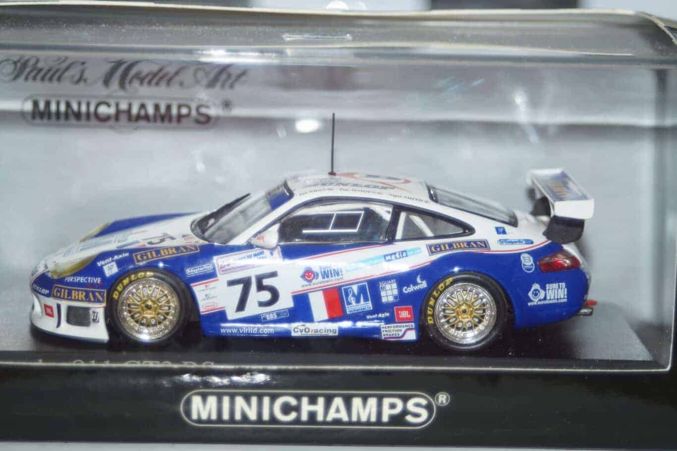 Minichamps porsche 911 gt3 rs 24h du mans 2004, 400 046975 ,1:43