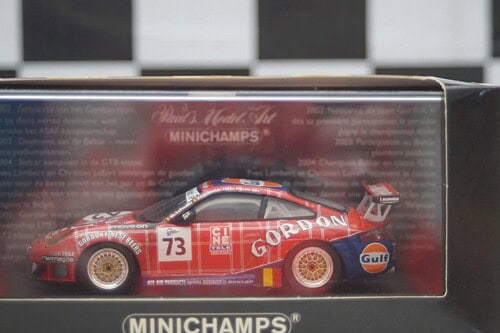 Minichamps porsche 911 gt3 rsr 1000km spa 2005, 400 056473 ,1:43
