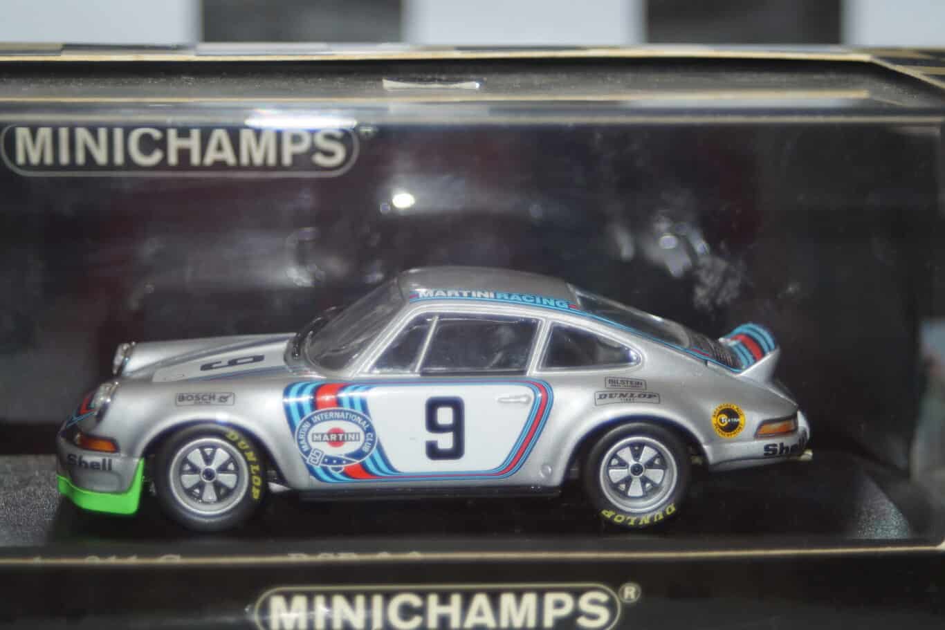 Minichamps porsche 911 gt3 rsr 6h vallelunga 1973, 430 736989 ,1:43