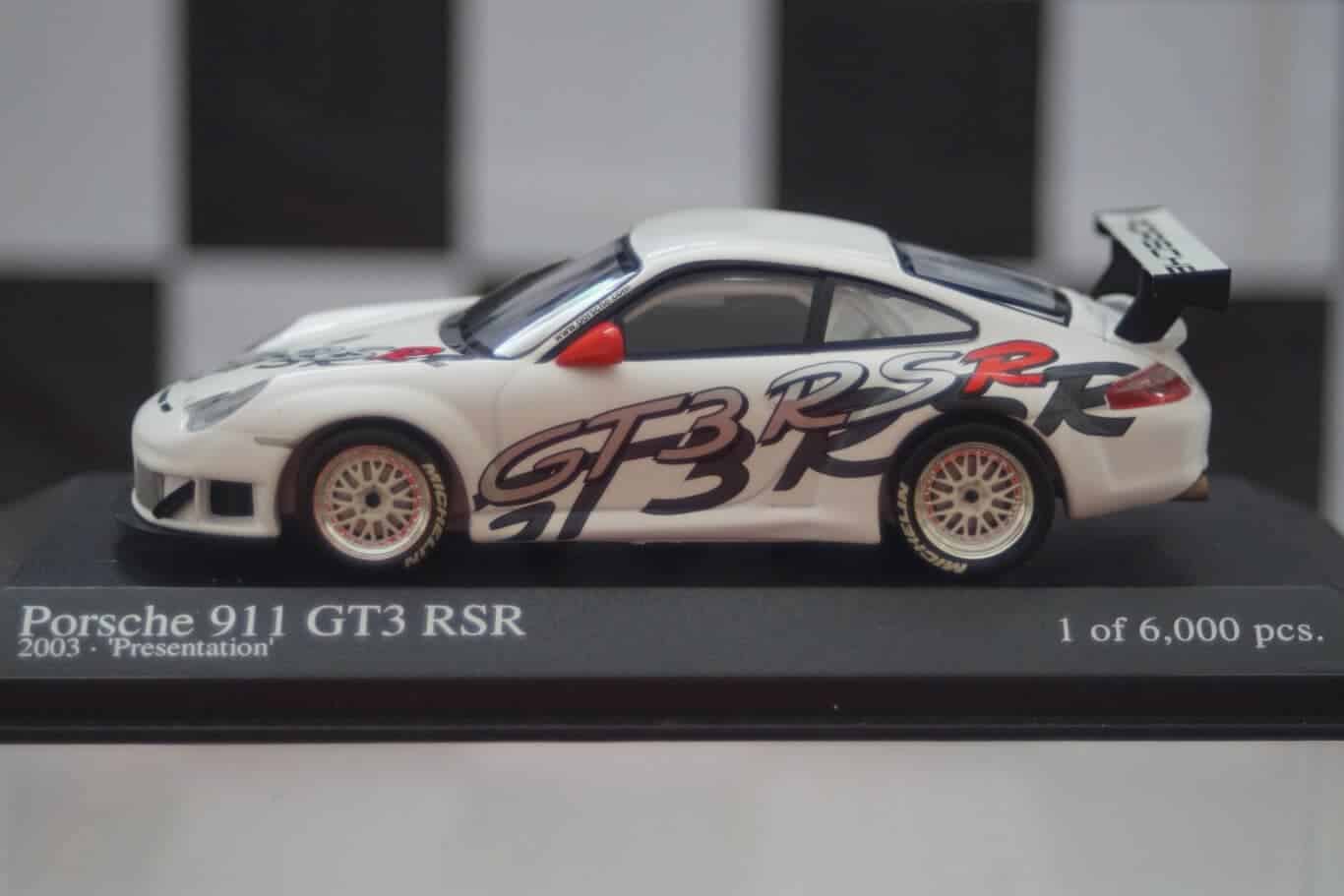 Minichamps porsche 911 gt3 rsr 2003 , 400 036400 ,1:43