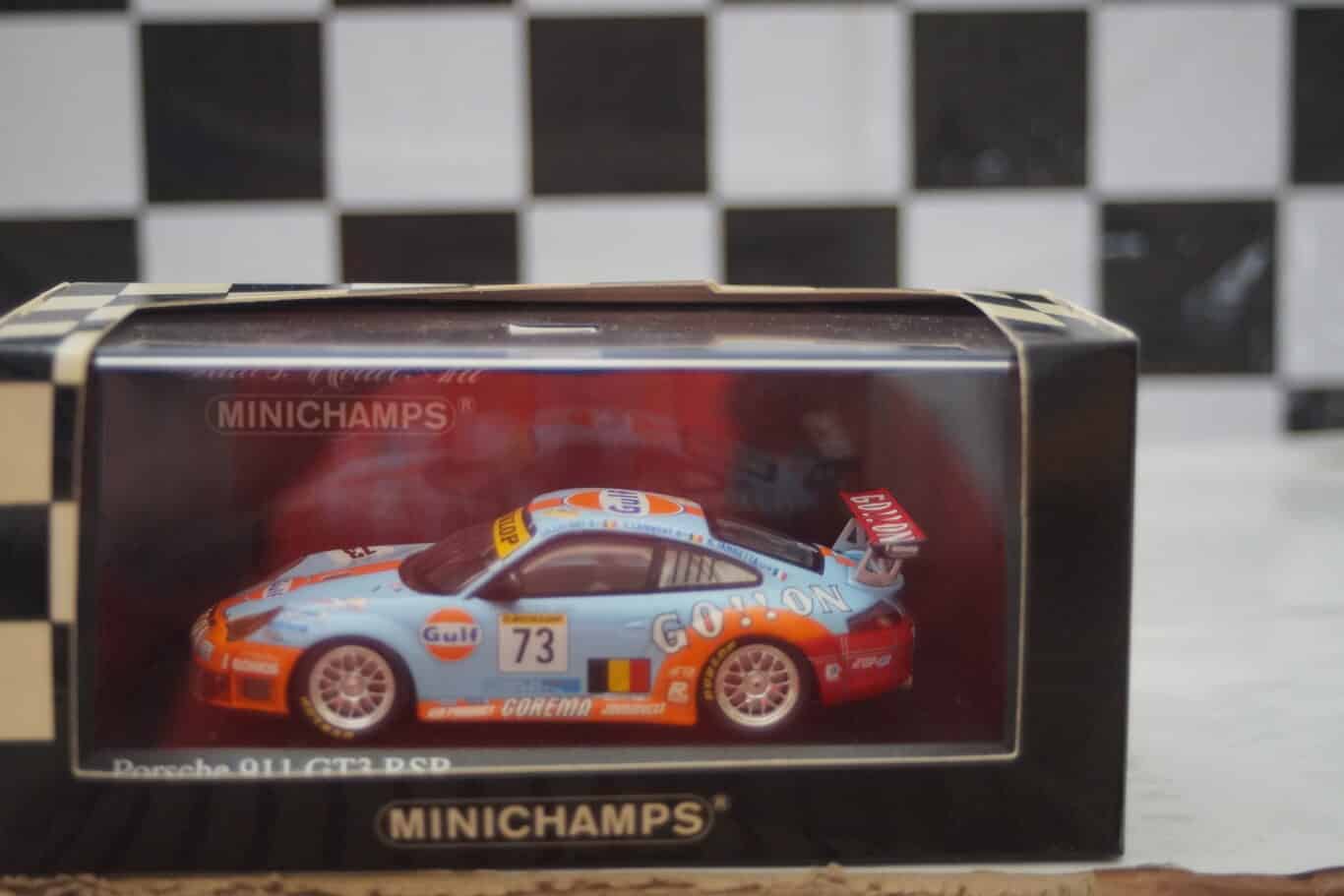 Minichamps porsche 911 gtr 24h le mans 2006, 400 066473 ,1:43