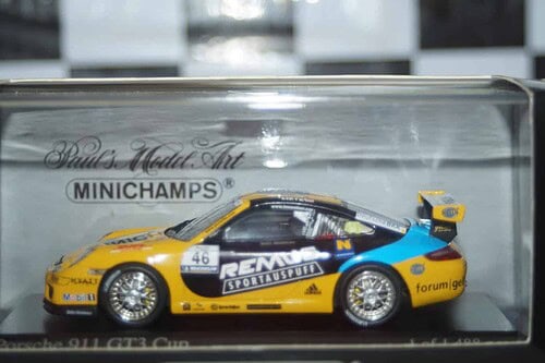 Minichamps porsche 911 gt3 supercup 2006, 400 066476 ,1:43