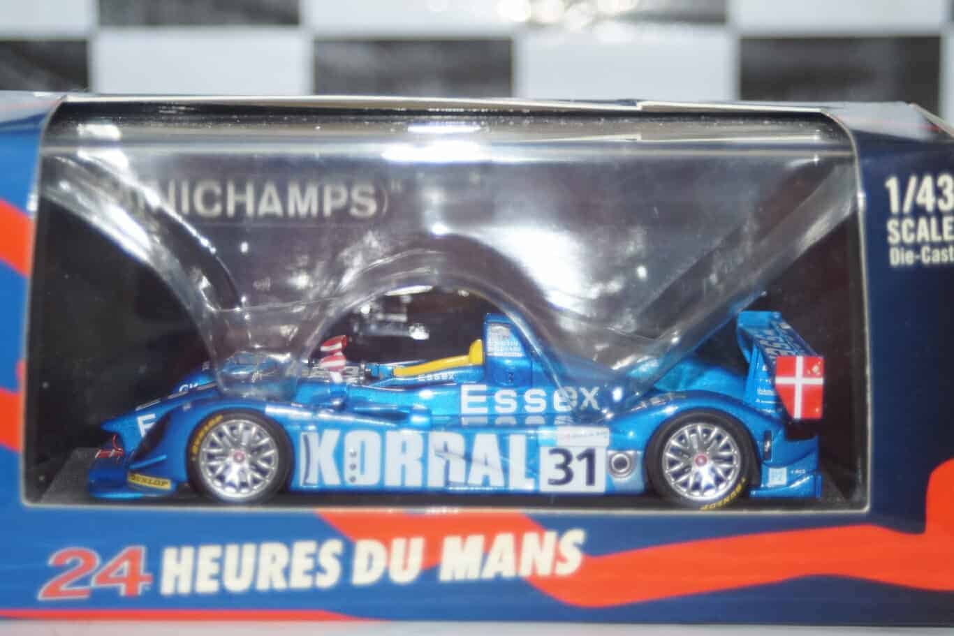 Minichamps porsche rs spyder 24h le mans 2008, 400 086831 ,1:43