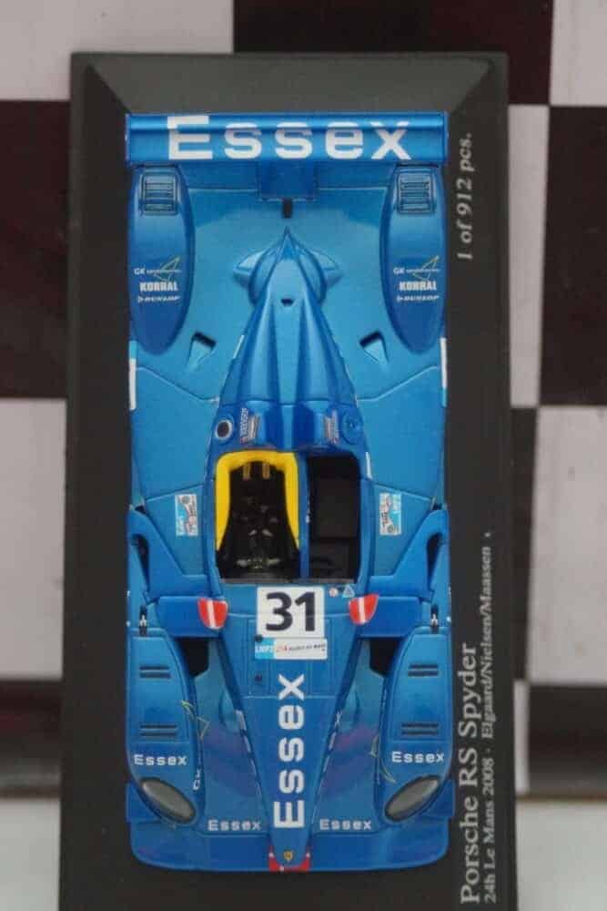 Minichamps porsche rs spyder 24h le mans 2008, 400 086831 ,1:43