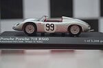 Minichamps porsche 718 rs60 1960, 430 606599 ,1:43