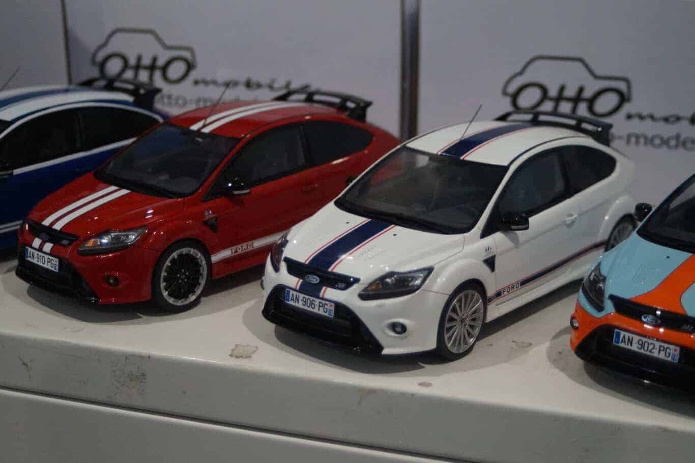Otto ford focus rs mk2 le mans 2010 ,set of all 5 liveries 1:18